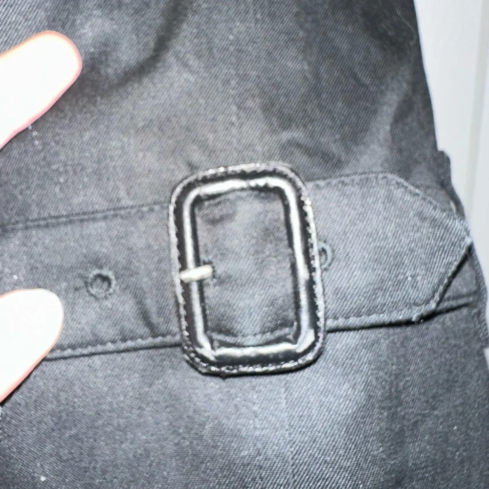 Size 8 XX-Long Burberry Black Trench Coat for Men (Read Description) - Picture 5 of 11